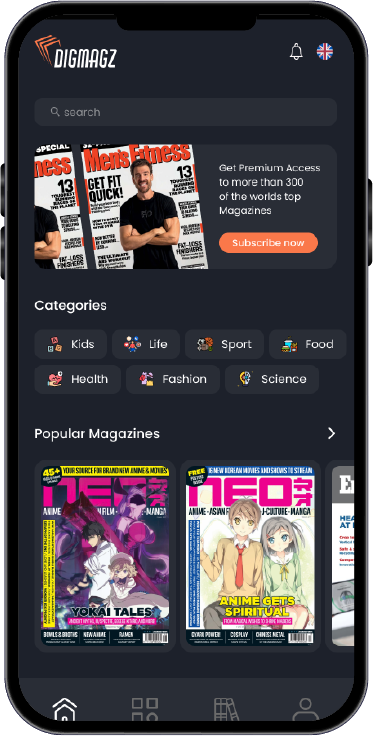 Digital Magazine App